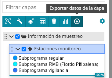 Herramienta descarga